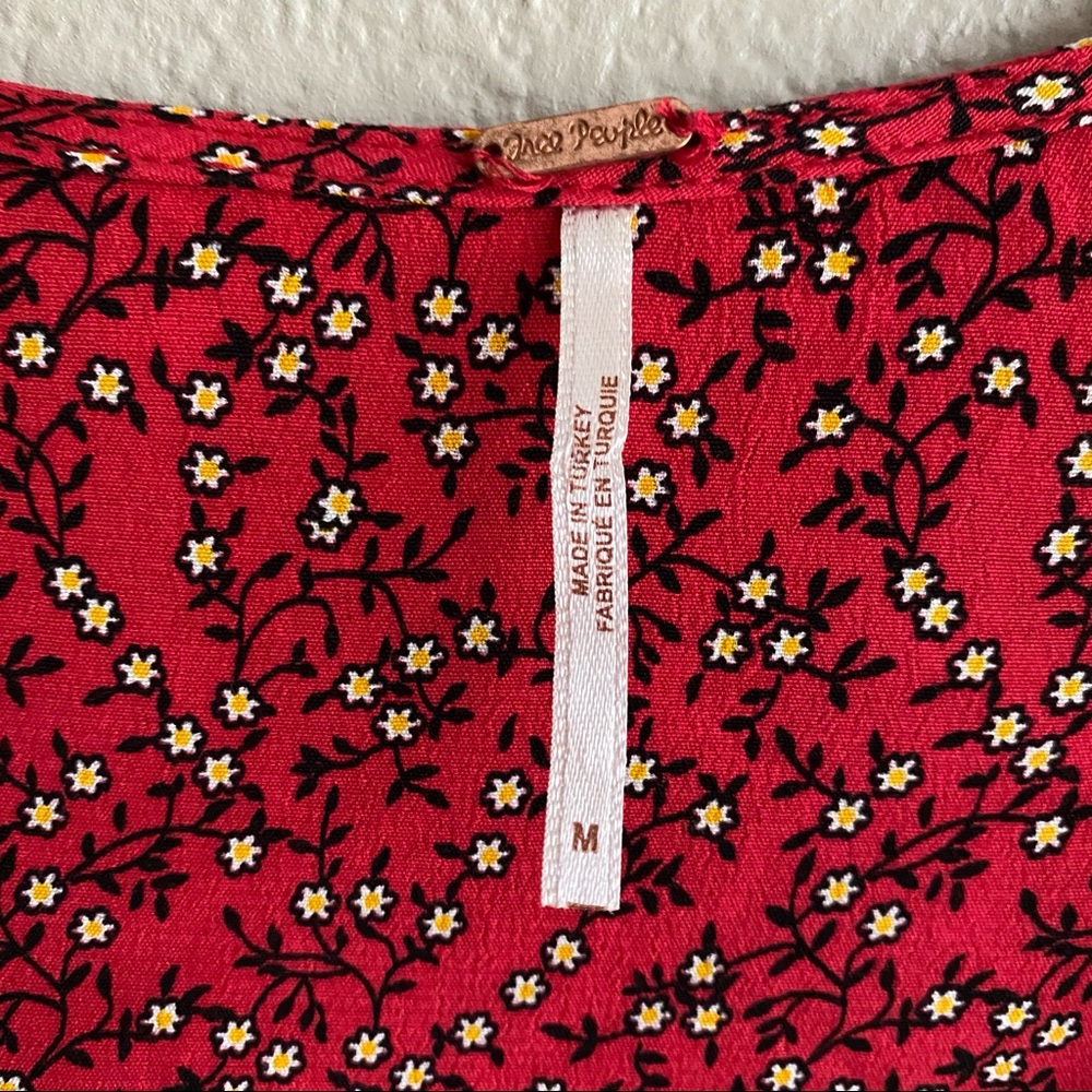 FREE PEOPLE Clara floral tunic dress - Picture 5 of 9